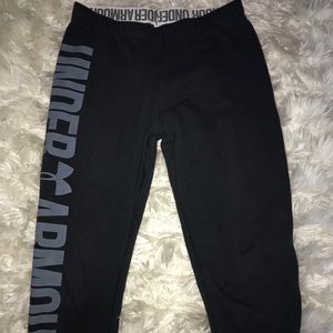 Under armour sweatpant capri